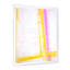 Art abstrait rose et jaune - Décoration murale moderne et contemporaine sur toile-516022057-516022055