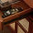Retro Solid Wood Sideboard with Multiple Storage