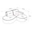 4 Seater Corner Sectional-129107348-129107346