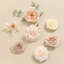 Flesh Fleurs artificielles Soie Faux Roses Pivoines Verdure