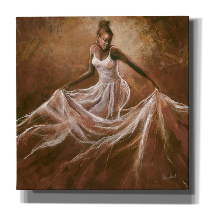 «Ethereal Grace» par Monica Stewart, H 37 po x l 37 po x P 1,5 po