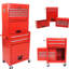 Boîte à outils amovible en métal 6 - rouge pour garage atelier avec serrure 2 en 1, 15 kg-492665168