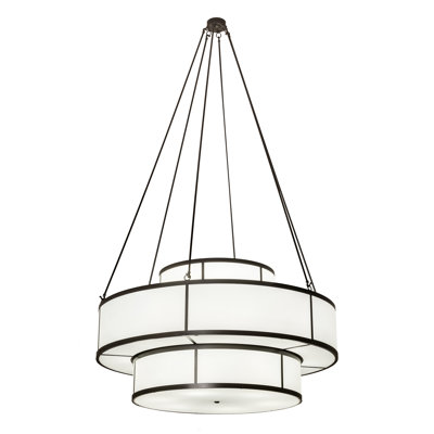 Lustre à niveaux ombré 20 lumières Jayne