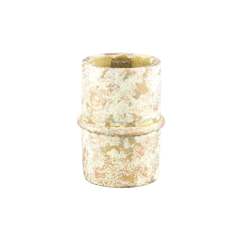 Werix Ceramic Pot Planter, Cream, 30cm H x 15cm W x 15cm D