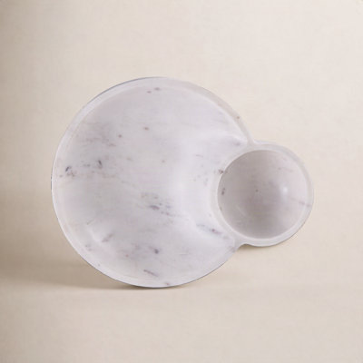 Dip Bowl Platter Marble