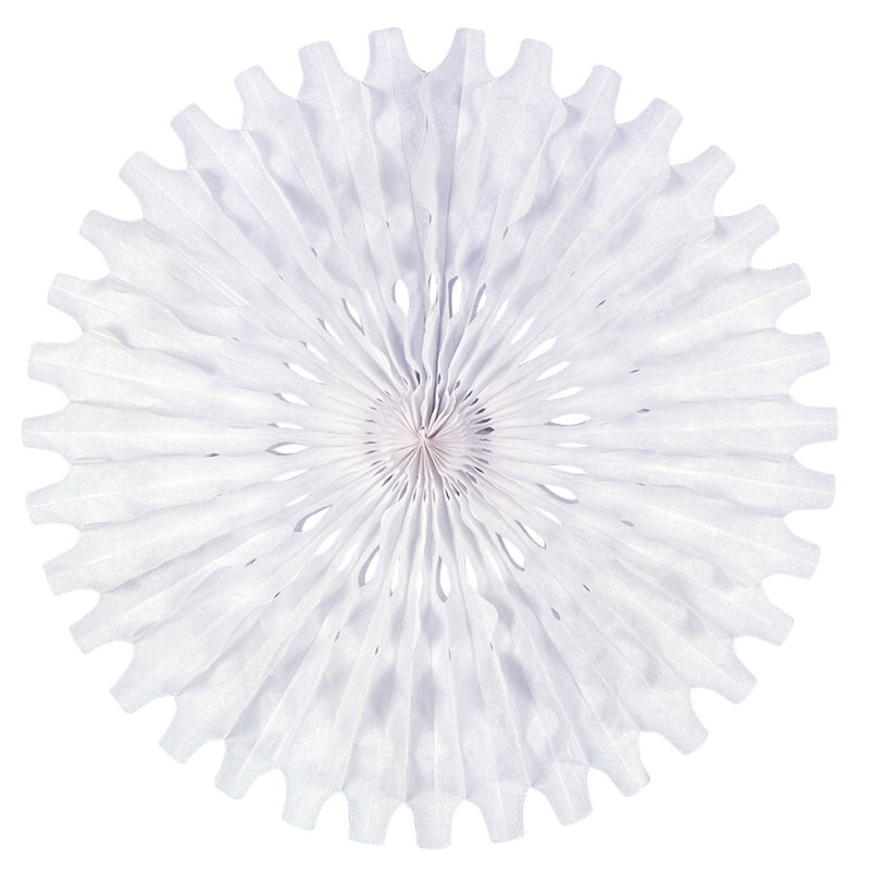 Ventilateur de papier hygiénique - 25 po - paquet de 12, Blanc