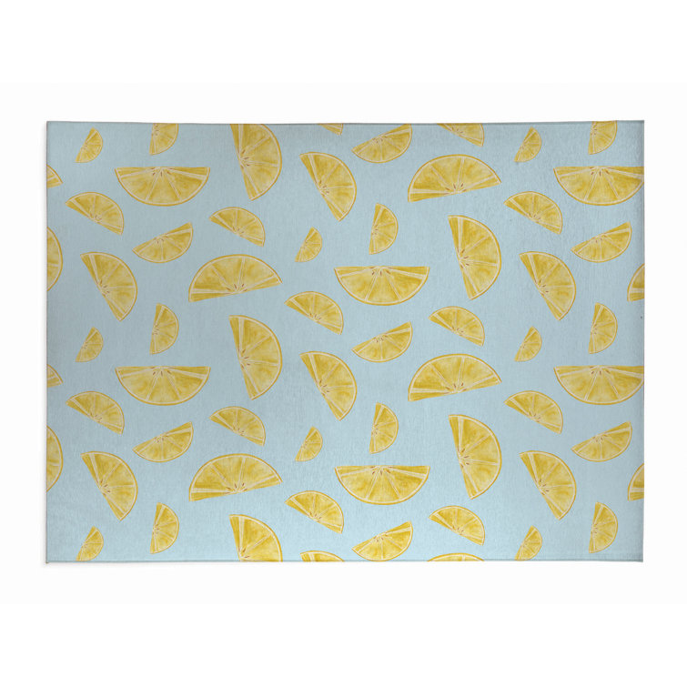 Summer Lemon Outdoor Rug