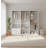 Kalinikos Freestanding Walk in Wood Closet System-1019536626