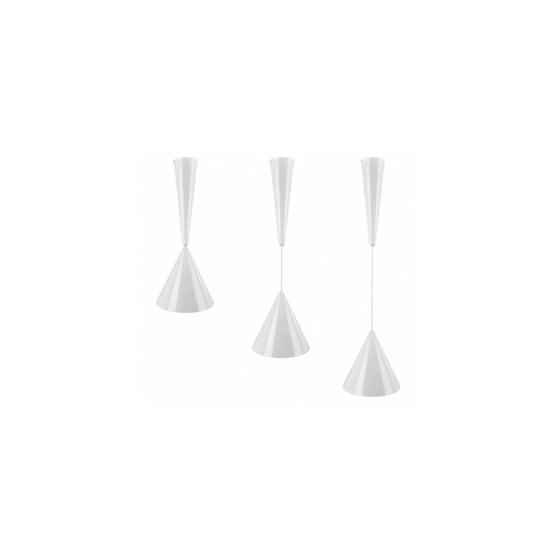 Luminaire suspendu 1 lumière à cône simple Whicker