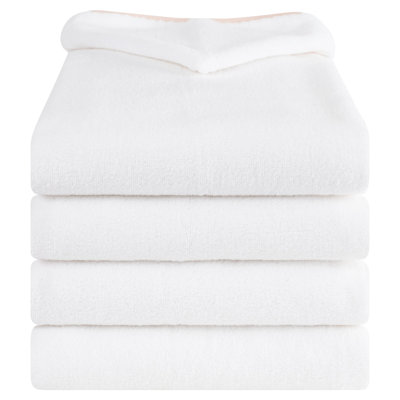 100% Cotton Soft Fluffy Baby Toddler Hooded After Shower Towels