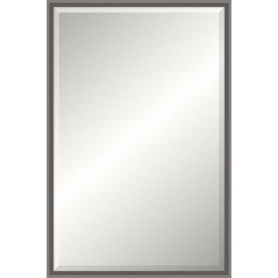 Ridgeline Solid Wood Beveled Mirror