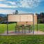 ACIER 9,5 X 9,5 pi Gazebo