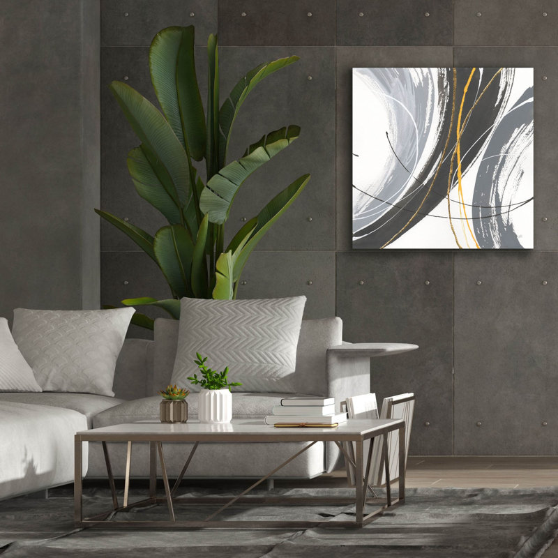 Epic Graffiti 'Webbed 4'  by Chris Paschke Canvas Wall Art, 37" x 37"