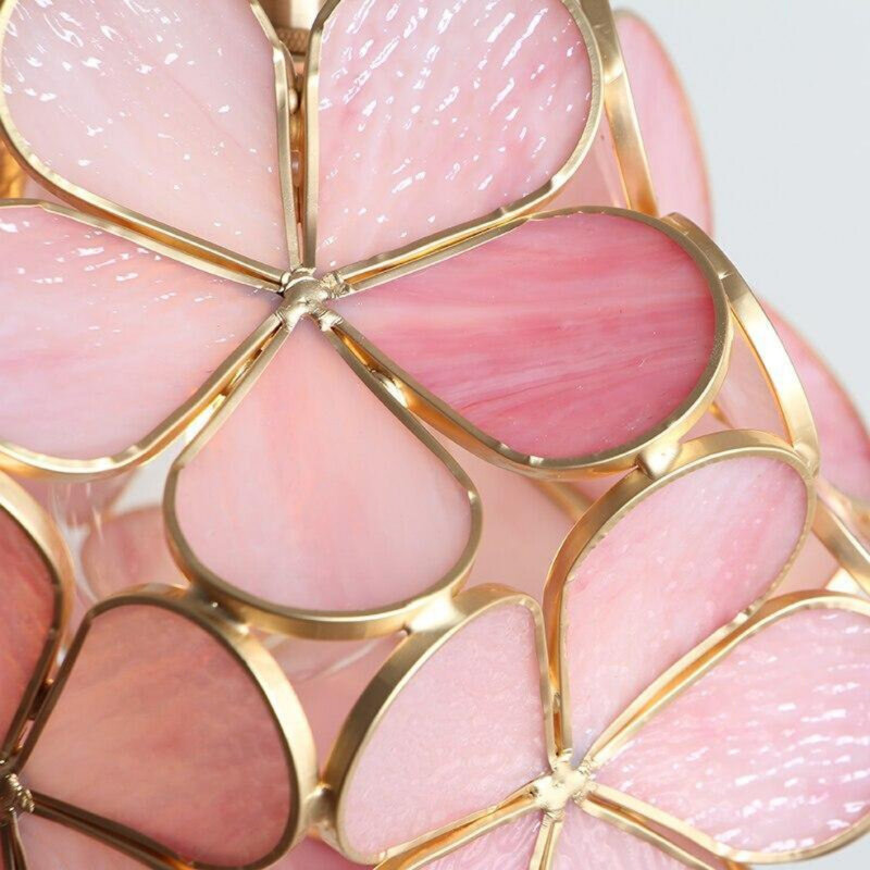 Ouellette 1 - Light Chandelier, Pink