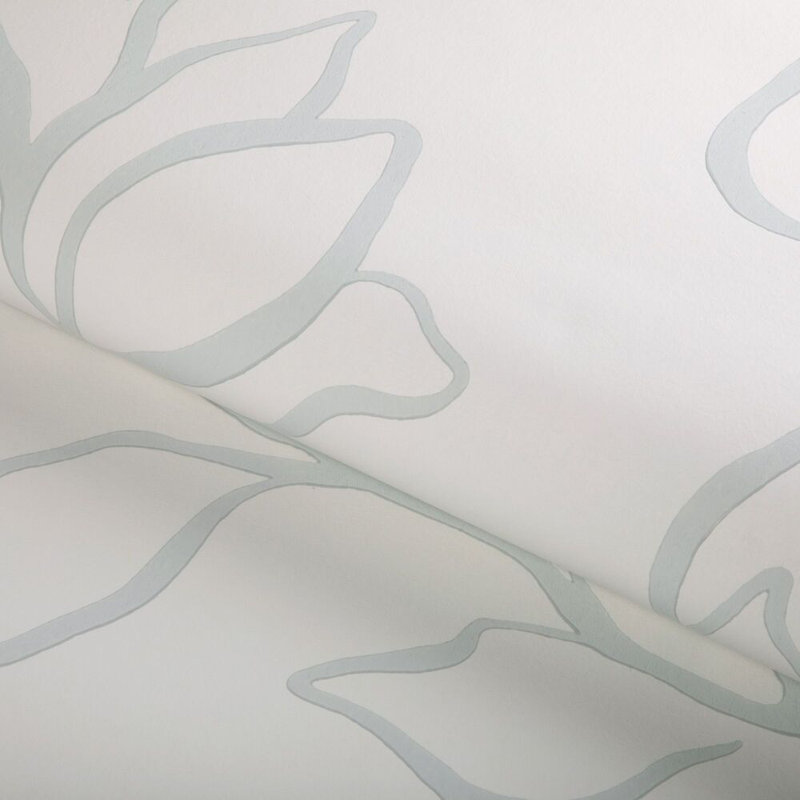 Floral Sketch Wp - Sage, Mist