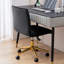 Chaise de bureau moderne en velours, fauteuil de bureau pivotant sans accoudoir pour bureau à domicile-567156629