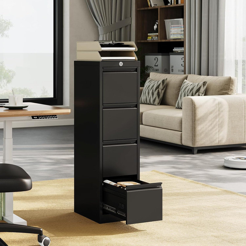 38cm Wide 4 -Drawer File Cabinet