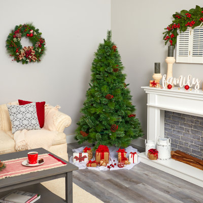 Lighted Artificial Christmas Tree