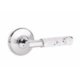 Select Round Privacy (Bed & Bath) Door Lever with Round Rosette
