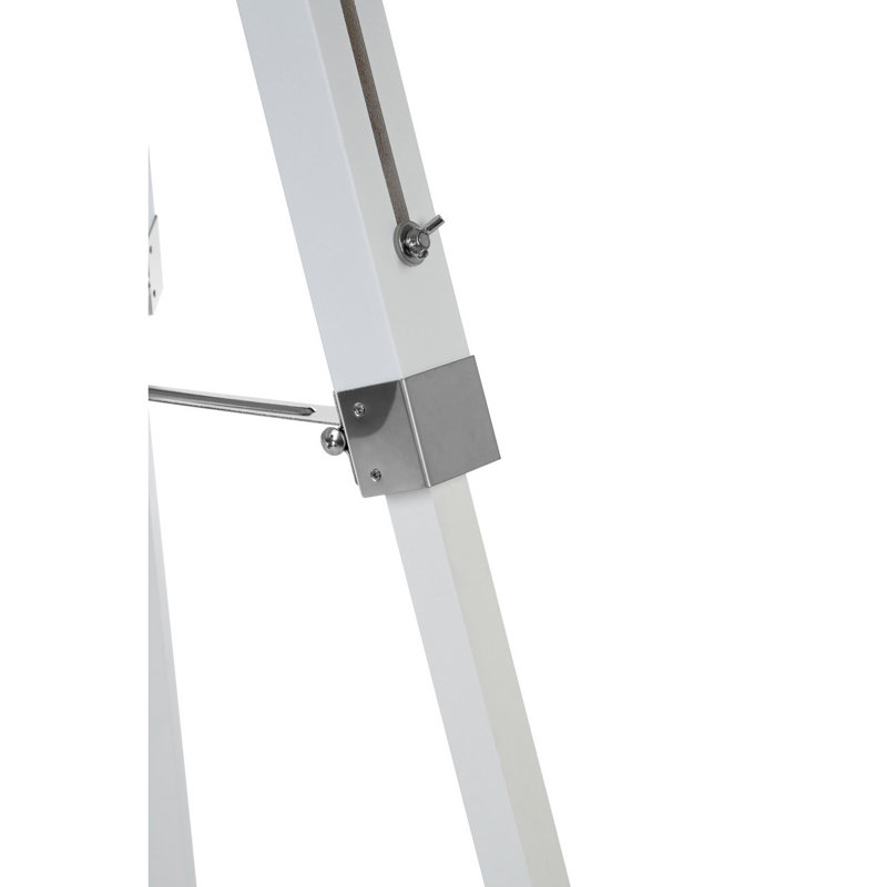 StowtheWold 144cm Tripod Floor Lamp, White