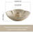 Camel Ceramic Candle Holder Flower-shaped Rustic Candlestick For Candles