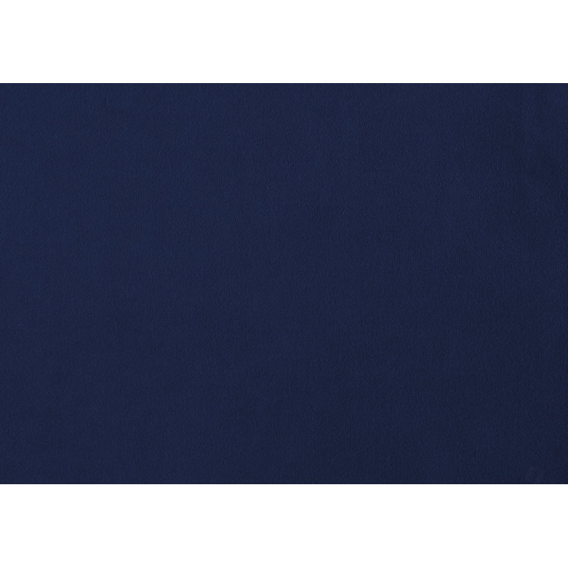Coussin moelleux en velours bleu 1pc Comfort