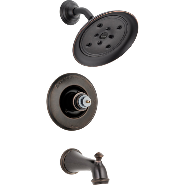 Victorian Thermostatic Tub and Shower Faucet with Trim and Monitor