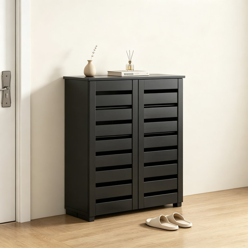 15 Pair Shoe Storage Cabinet