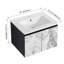 Meuble-lavabo simple 24 po avec plateau en céramique Poteau