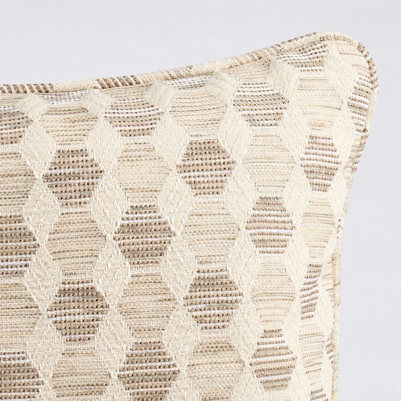Coquina Pillow, 18" x 18", Natural