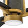 Atticus 56-in Integrated LED Smart Fan w/ HIRO control