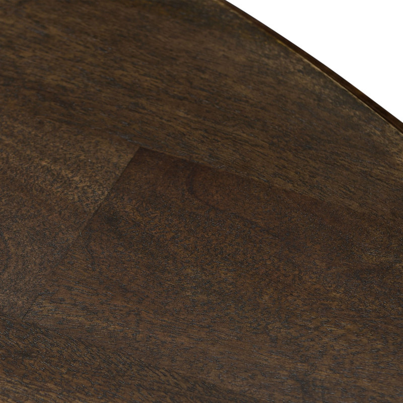 Nimes Round Solid Wood Dining Table, 60" L x 60" W