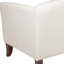 Causeuse Hercules Imperial Series LeatherSoft avec pieds en bois de cerisier-1462061845