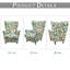 Housse extensible à oreilles pour coussin en T-432153816