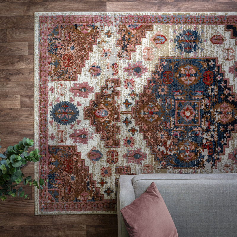 Anthonyville Oriental Area Rug, Rectangle 120 x 170cm