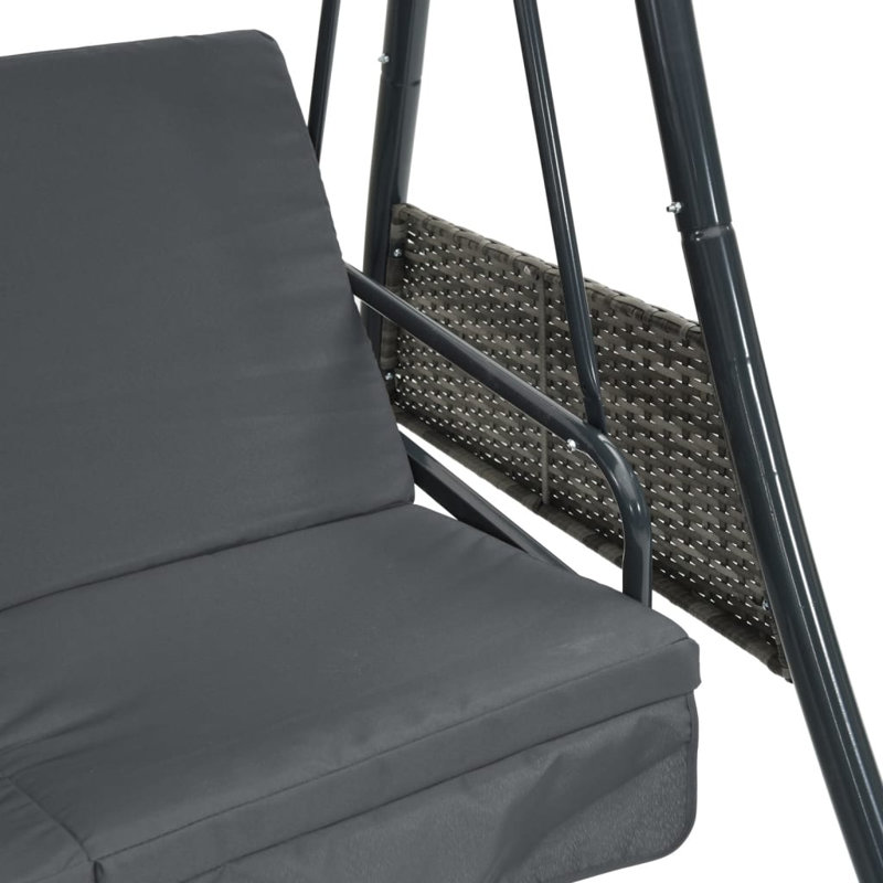 Banc de patio Arlmont & Co., Gris