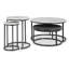 Ensemble de 4 tables Delane
