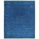 Meera Southwestern Hand-Knotted Sapphire/White Area Rug