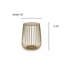 Marble Pedestal End Table
