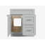 Meuble-lavabo avec tiroir 30 po Disar-111464937