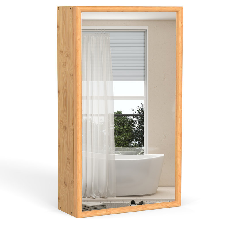W H Medicine Cabinet Mirror