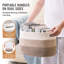 Panier de rangement en coton tissé 3 paquets de 22L