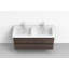 Ensemble de meuble-lavabo mural double 48 "Devingo-447035090