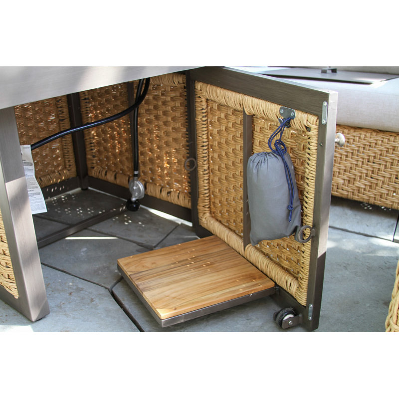 Square Fire Pit Table