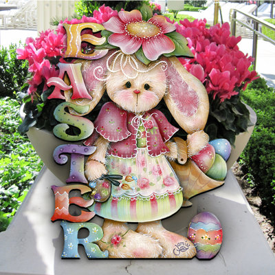 Easter Rabbit Decorative Accent