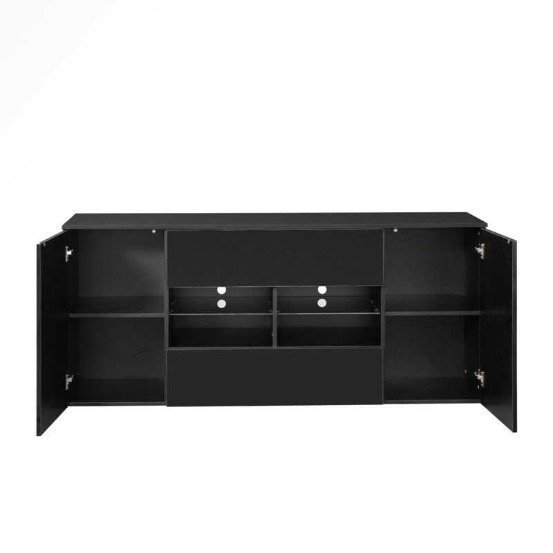 Console 63 po Aleene, Black