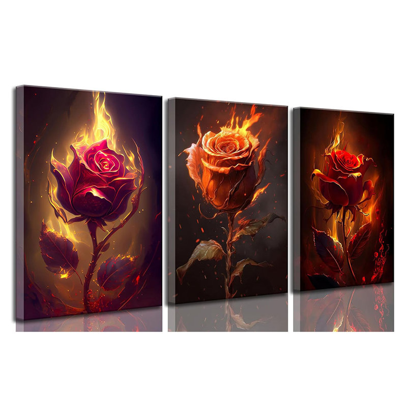 3 Piece Wrapped Canvas Print