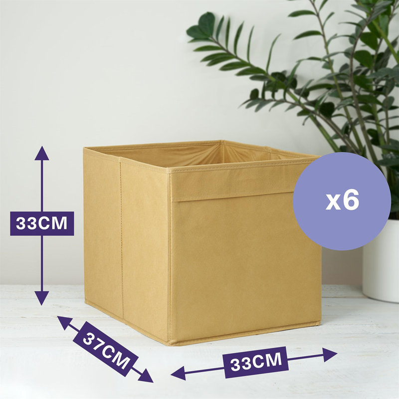 Brayden Studio Fabric Decorative Bin