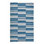 Boulder 5X8 Indoor Outdoor Handwoven Stripe Blue Area Rug By Classic Home