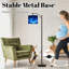 Lampe sur pied à arc avec abat-jour réglable Night Sky Stars Lampe sur pied 3 températures de couleur à intensité variable pour lampe